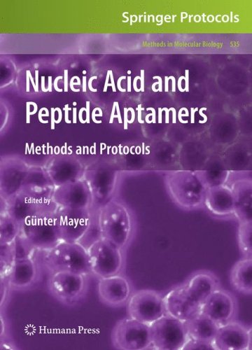 Обложка книги Nucleic Acid and Peptide Aptamers: Methods and Protocols (Methods in Molecular Biology)