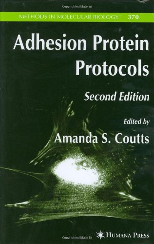 Обложка книги Adhesion Protein Protocols (Methods in Molecular Biology)