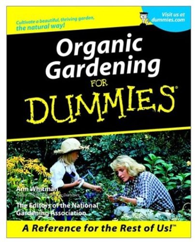 Обложка книги Organic Gardening for Dummies
