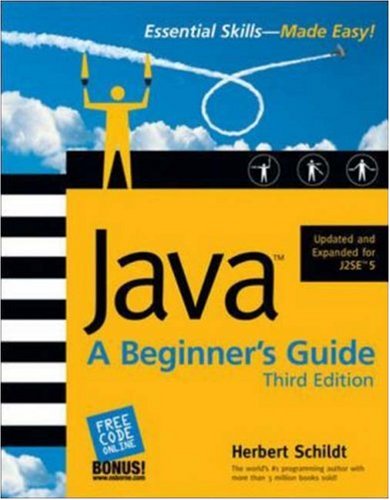 Обложка книги Java: A Beginner's Guide, Third Edition (Beginner's Guide)