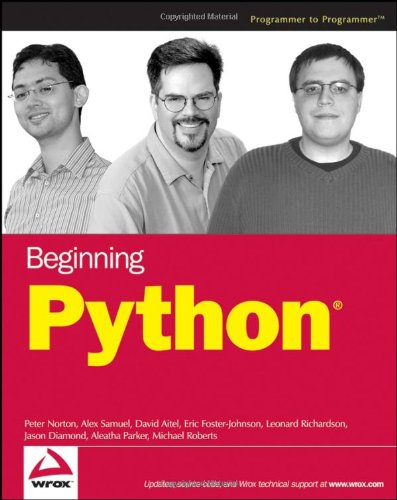 Обложка книги Beginning Python (Programmer to Programmer)