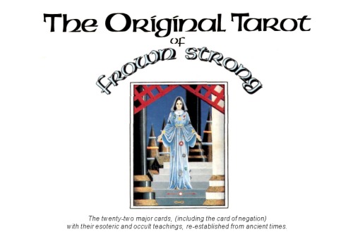 Обложка книги Таро 'Frown Strong' (старшие арканы) буклет