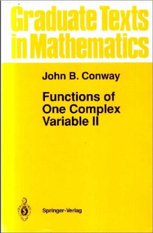 Обложка книги Functions of One Complex Variable II (Graduate Texts in Mathematics) (Pt. 2)