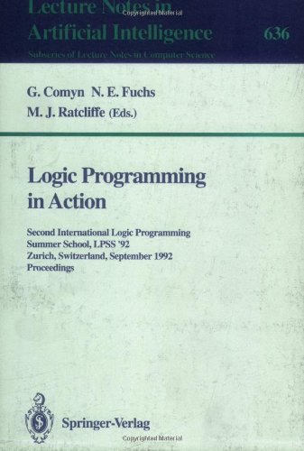 Обложка книги Logic Programming in Action, 2 school, LPSS '92