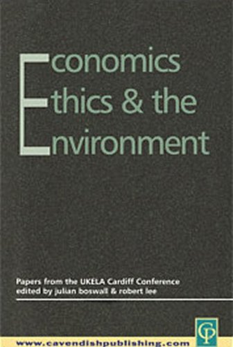 Обложка книги Economics, Ethics and the Environment