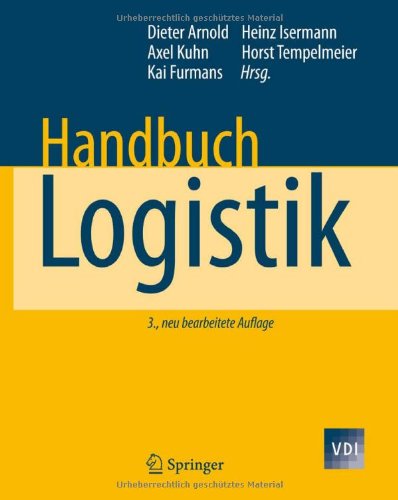 Обложка книги Handbuch Logistik (VDI-Buch)