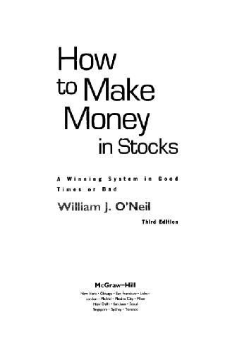 Обложка книги Как делать деньги на фондовом рынке: Стратегия торговли на росте и падении