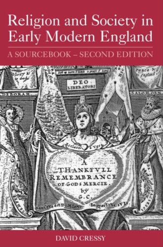Обложка книги Religion and Society in Early Modern England: A Sourcebook