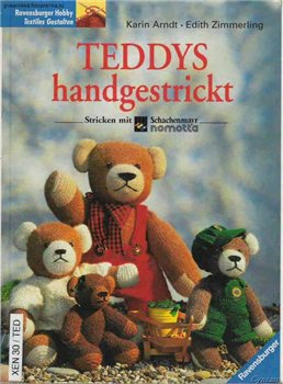 Обложка книги Teddys handgestrickt