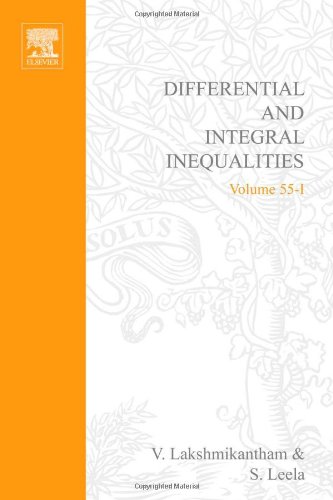 Обложка книги Differential and Integral Inequalities: Ordinary Differential Equations v. 1: Theory and Applications: Ordinary Differential Equations v. 1 
