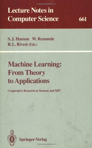Обложка книги Machine Learning: From Theory to Applications: Cooperative Research at Siemens and MIT 