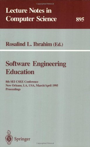 Обложка книги Software Engineering Education: 8th SEI CSEE Conference, New Orleans, LA, USA, March 29 - April 1, 1995. Proceedings 