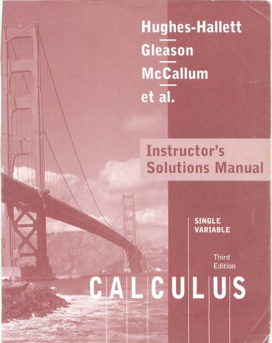 Обложка книги Calculus. solutions 