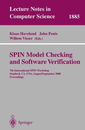Обложка книги SPIN Model Checking and Software Verification: 7th International SPIN Workshop Stanford, CA, USA, August 30 - September 1, 2000 Proceedings 