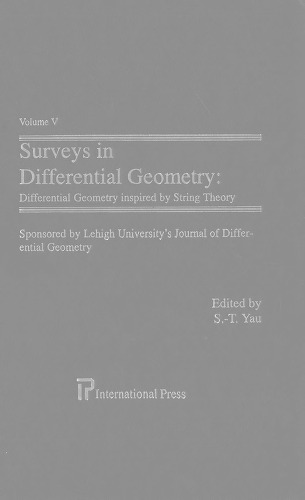 Обложка книги Surveys in Differential Geometry: Differential Geometry Inspired by String Theory