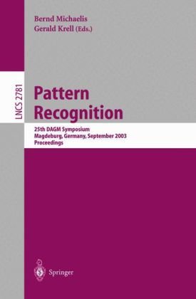 Обложка книги Pattern Recognition: 25th DAGM Symposium, Magdeburg, Germany, September 10-12, 2003, Proceedings 