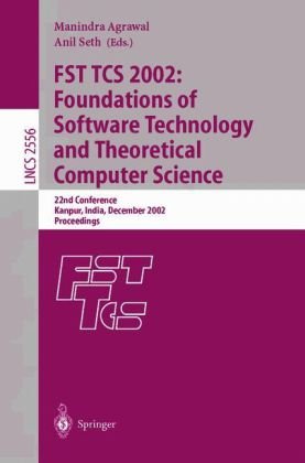 Обложка книги FST TCS 2002: Foundations of Software Technology and Theoretical Computer Science