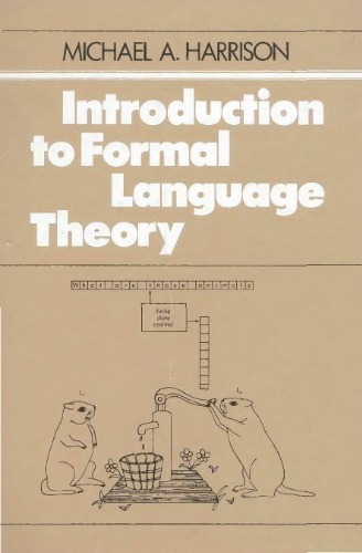 Обложка книги Introduction to Formal Language Theory 