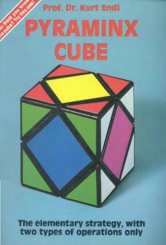 Обложка книги Pyraminx cube.. the elementary solution, with two types of operations only