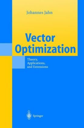 Обложка книги Vector Optimization: Theory, Applications, and Extensions