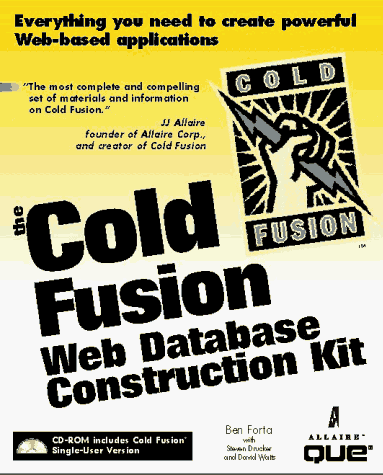 Обложка книги The Cold Fusion Web Database Construction Kit