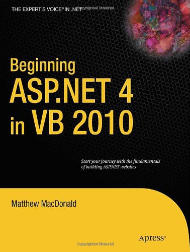 Обложка книги Beginning ASP.NET 4 in VB 2010