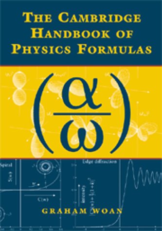 Обложка книги The Cambridge Handbook of Physics Formulas