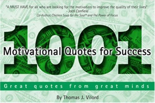 Обложка книги ﻿1001 Motivational Quotes for Success: Great Quotes from Great Minds