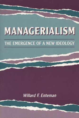 Обложка книги Managerialism: The Emergence of a New Ideology 