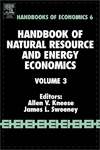 Обложка книги Handbook Of Natural Resource And Energy Economics, Vol. 3