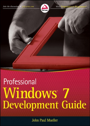Обложка книги Professional Windows 7 Development Guide