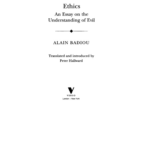 Обложка книги Ethics