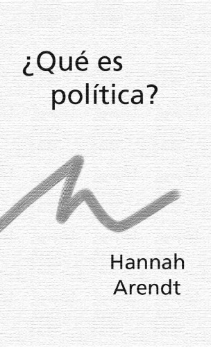 Обложка книги Que es la politica