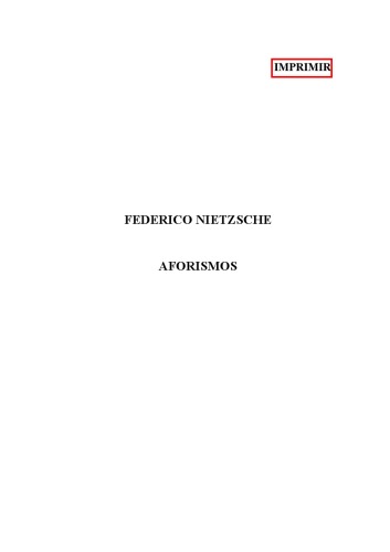 Обложка книги Aforismos 