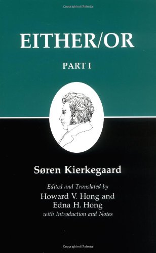 Обложка книги Either/Or : Part 1 Kierkegaard's Writings 