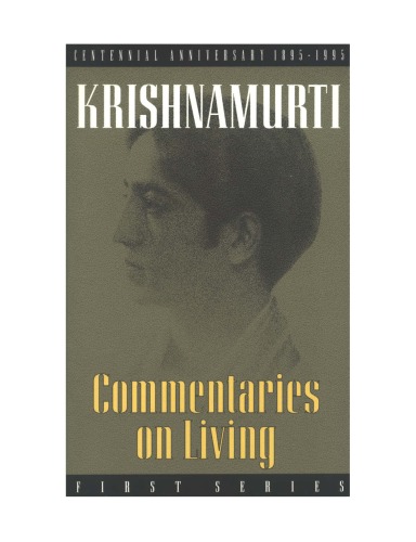 Обложка книги Commentaries On Living
