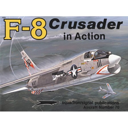 Обложка книги F-8 Crusader in action