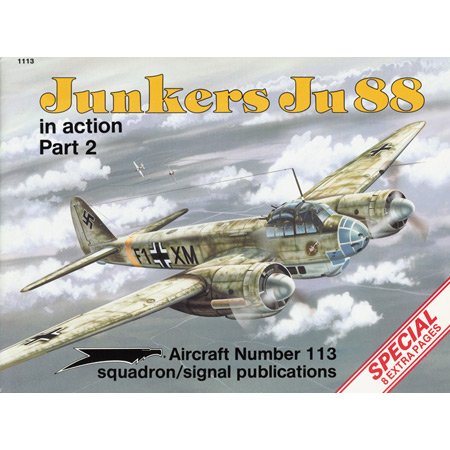 Обложка книги Junkers Ju 88 in action, Part 2