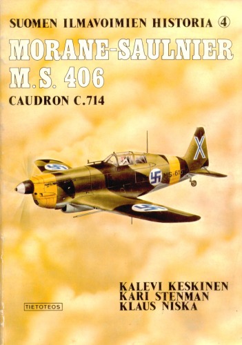 Обложка книги Morane-Saulnier M.S.406 &amp; Caudron 714