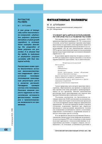 Обложка книги Фитоактивные полимеры