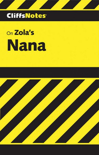 Обложка книги Cliffsnotes Nana