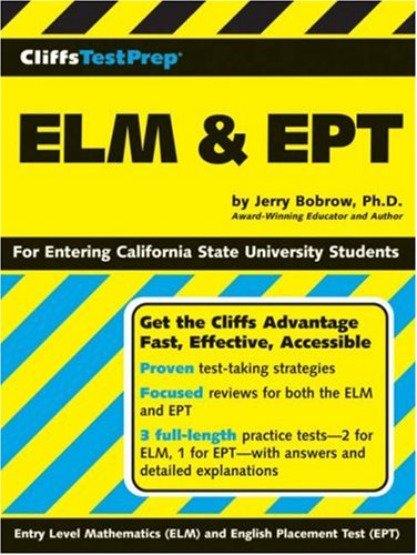 Обложка книги CliffsTestPrep ELM &amp; EPT