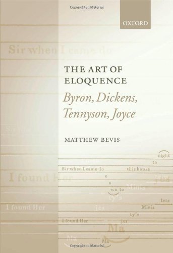 Обложка книги The Art of Eloquence: Byron, Dickens, Tennyson, Joyce