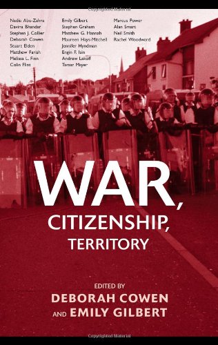Обложка книги War, Citizenship, Territory