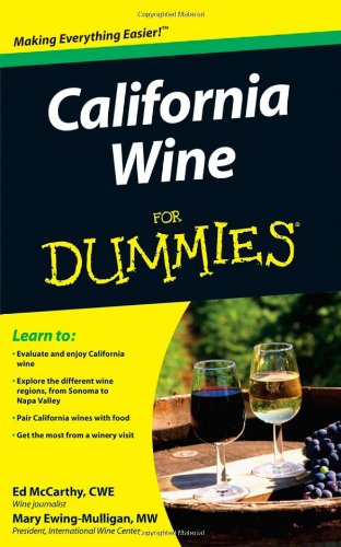 Обложка книги California Wine For Dummies