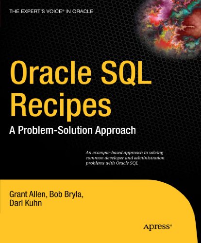 Обложка книги Oracle SQL Recipes: A Problem-Solution Approach