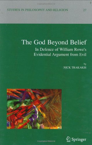 Обложка книги The God Beyond Belief: In Defence of William Rowe's Evidential Argument from Evil 