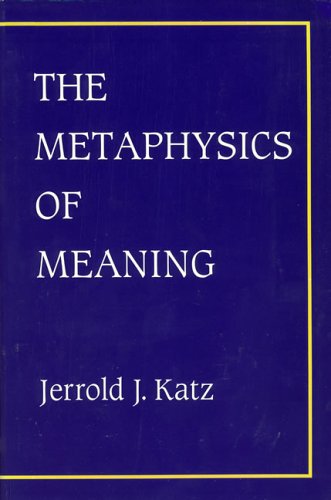 Обложка книги The Metaphysics of Meaning