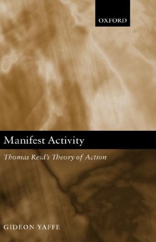 Обложка книги Manifest Activity: Thomas Reid's Theory of Action