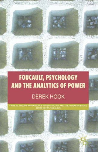 Обложка книги Foucault, Psychology and the Analytics of Power 